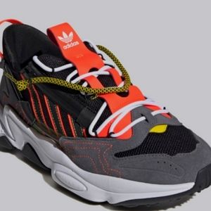 Adidas Ozweego Zip Black Solar Red White Sneakers